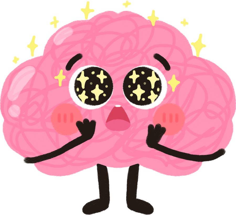Sparkling brain